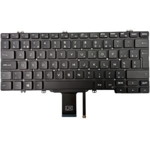 Dell Latitude 5310 Toetsenbord AZERTY BE met Backlight — achterzijde