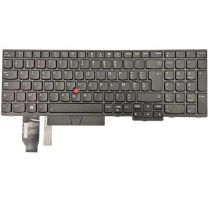 Lenovo ThinkPad T15 Gen 1 Toetsenbord AZERTY BE met Backlight — achterzijde