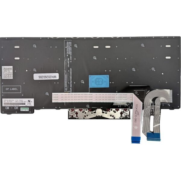 Lenovo ThinkPad T14 Gen 1 Toetsenbord AZERTY BE met Backlight — detail van de toetsen