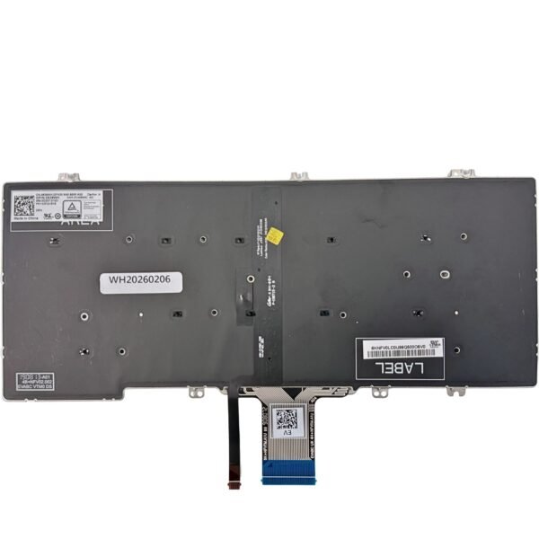 Dell Latitude 5310 Toetsenbord AZERTY BE met Backlight — detail van de toetsen