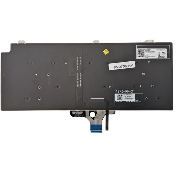 Dell Latitude 7310 Toetsenbord AZERTY BE met Backlight — detail van de toetsen