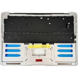 A2337 – MacBook Air 13″ (2020, M1) Top Case met Toetsenbord AZERTY BE – Zilver — achterzijde