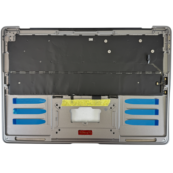 A2337 – MacBook Air 13″ (2020, M1) Top Case met Toetsenbord AZERTY BE – Space Gray — achterzijde