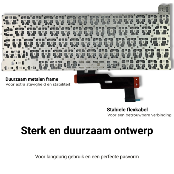 A2289 – MacBook Pro 13″ (2020, Intel) Toetsenbord AZERTY BE — foto 4