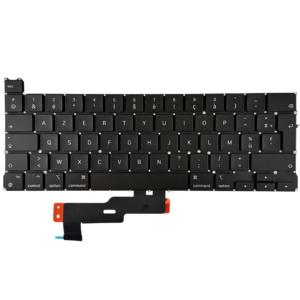 A2289 – MacBook Pro 13″ (2020, Intel) Toetsenbord AZERTY BE — vooraanzicht