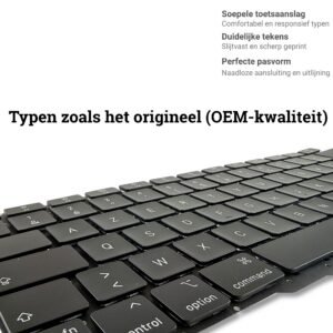A2681 – MacBook Air 13.6″ (2022, M2) Toetsenbord AZERTY BE — foto 4