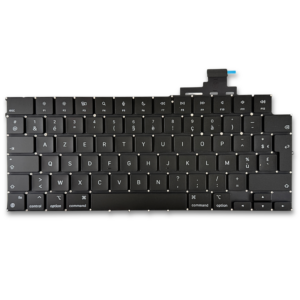 A2681 – MacBook Air 13.6″ (2022, M2) Toetsenbord AZERTY BE — achterzijde