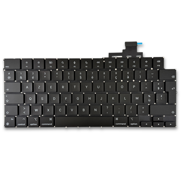 A2681 – MacBook Air 13.6″ (2022, M2) Toetsenbord AZERTY BE — achterzijde