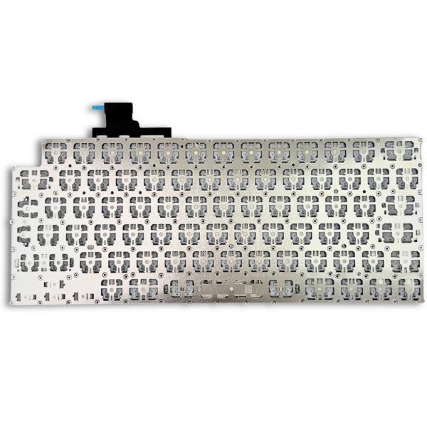 A2681 – MacBook Air 13.6″ (2022, M2) Toetsenbord AZERTY BE — detail van de toetsen