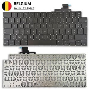 MacBook Air toetsenbord AZERTY Belgisch - voor- en achterzijde